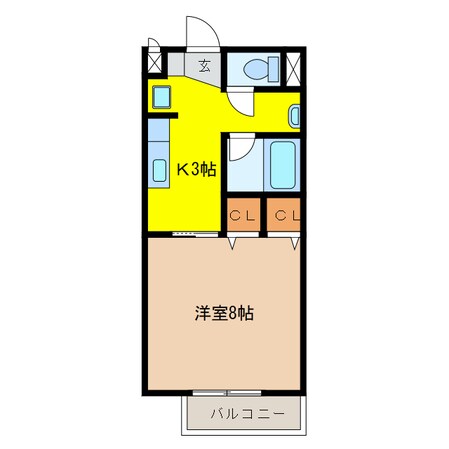 サンシャイン２１の物件間取画像